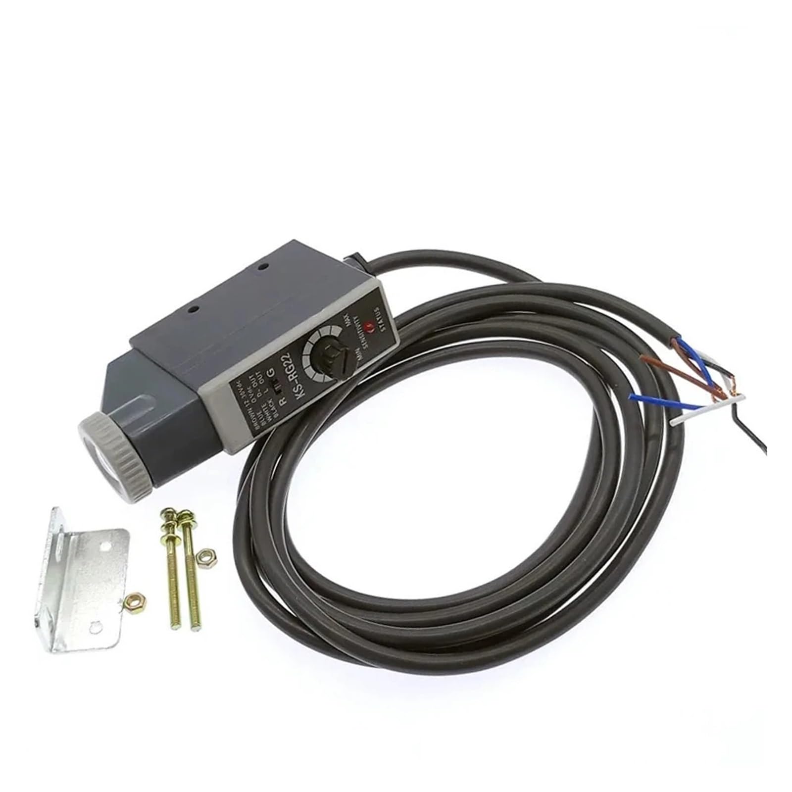 PXQCHAVLN Color Mark Sensor KS-W22 KS-G22 KS-R22 10-30V Detection photoelectric Switch KS-RG22 KS-WR22 KS-WG22(Customization)