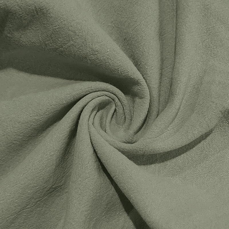 ZOCANIA Men Linen Pants Elastic Waist Lightweight Lounge Trousers Casual Loose Fit Sweatpants Straight Leg Lounge Slacks 7