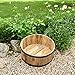 Produktbild Antikas - Holzkübel für die Terrasse-Holzbottich Pflanzgefäße aus Holz Pflanzkübel Kübel
