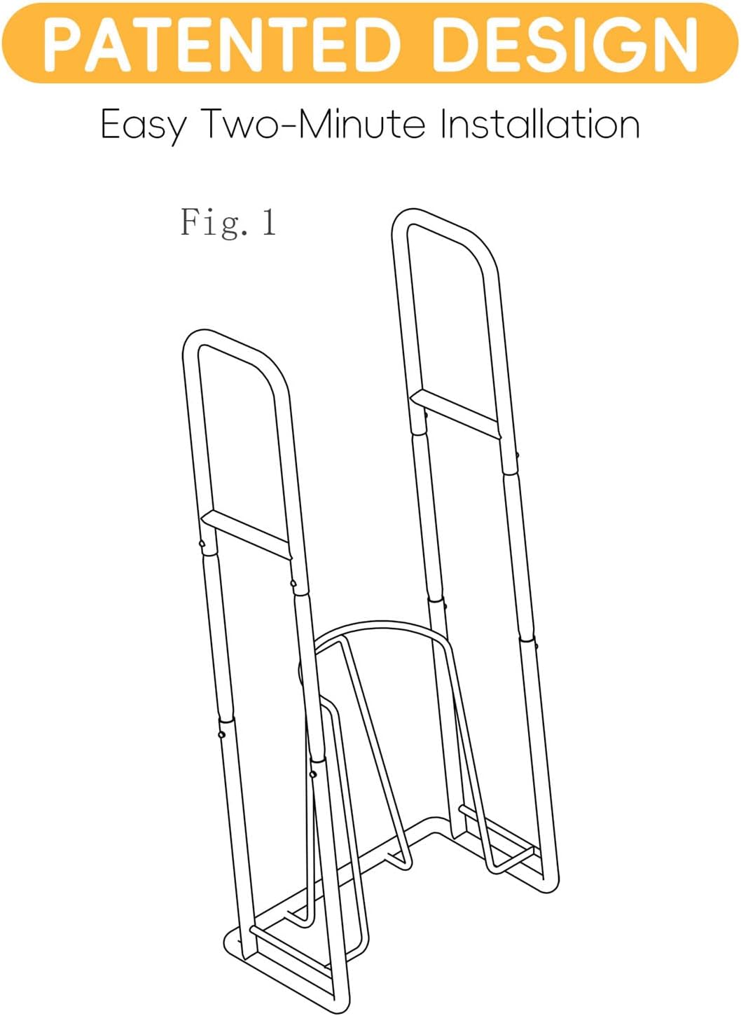 Upgraded Extra-Large Compression Sock Aid Device - Sock Aids for Compression Stocking - Helper Device for Putting on Hosiery - 14 in or More - 2024 Design (White)