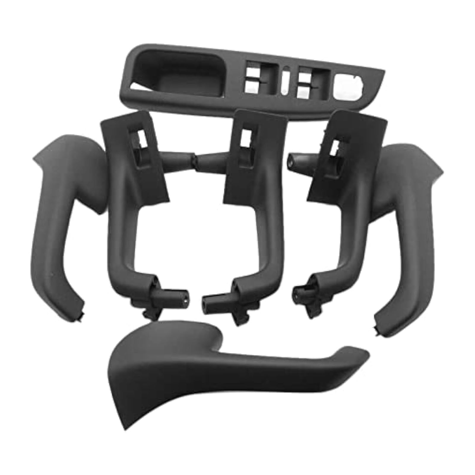 FANGZIQQ for Golf 5 GTI MK5 for Mk5 Car Interior Handle Door Grab Window Switch Bezel Cover Inner Armrest Trim Car Inner Door Handle