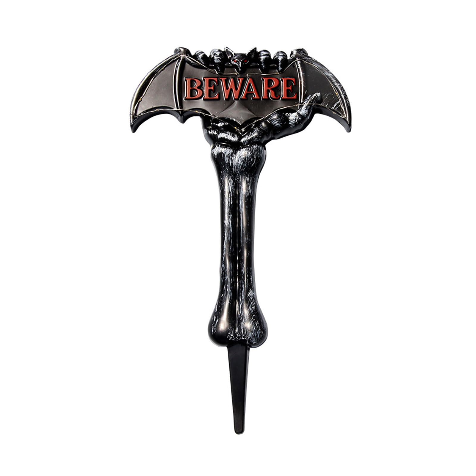 MIDOKSTUA Halloween Glow Bat Garden Stake Yard Sign Decorative Outdoor Decoration for Eerie Atmospheres Outdoor Eerie Decorations