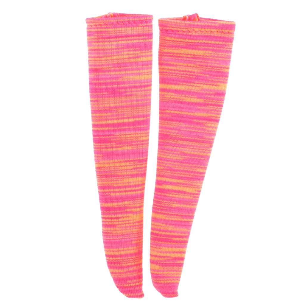 Pair of Camouflage Stockings Longs Socks for 12'' Blythe Dolls Red-image-40