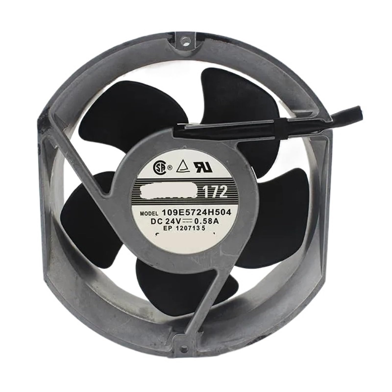 CLEUFWKO 1pcs 109E5724H504 DC 24V 0.58A 17251 172 * 172 * 51mm Cooling Fan