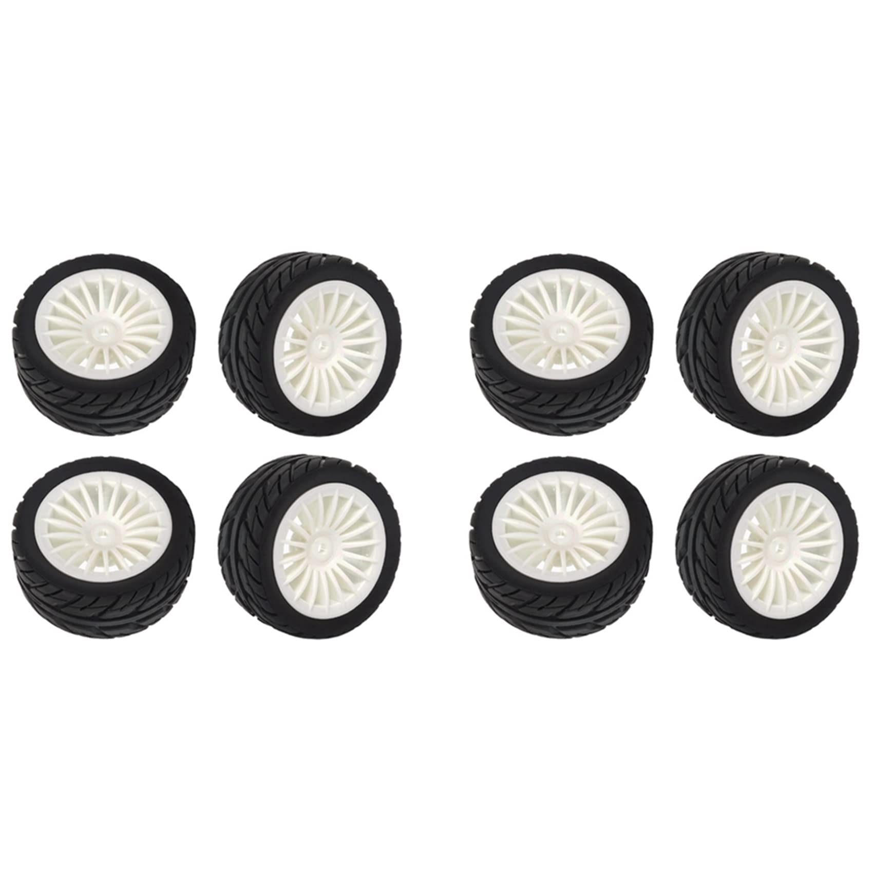 Pasotim 8Pcs Rubber Tires Tyre Wheel for SG1603 SG1604 SG 1603 UD1601 UD1602 UD1603 UD1604 1/16 RC Car Upgrade Parts,1