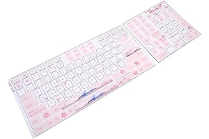 Laptop Keyboard Stickers, Own Your Cutest Aesthetic Cherry Blossoms Keyboard Ever