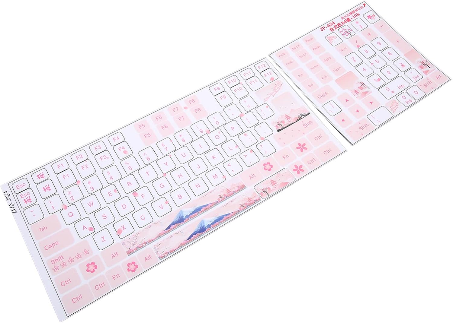 Computer Keyboard Stickers Keyboard Skin, Desktop Computer