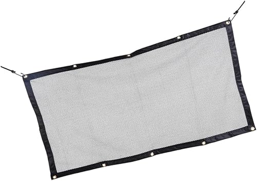 SAFIGLE Accesorios de viaje para perros Malla para perros Divisor de coche Red Cinturón de seguridad para perros Correos de animales Valla de malla