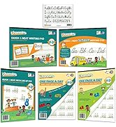 Best value Channie’s Visual Math, Handwriting, and Cursive Bonus Pack of 5 Separate Workbooks, Gr...
