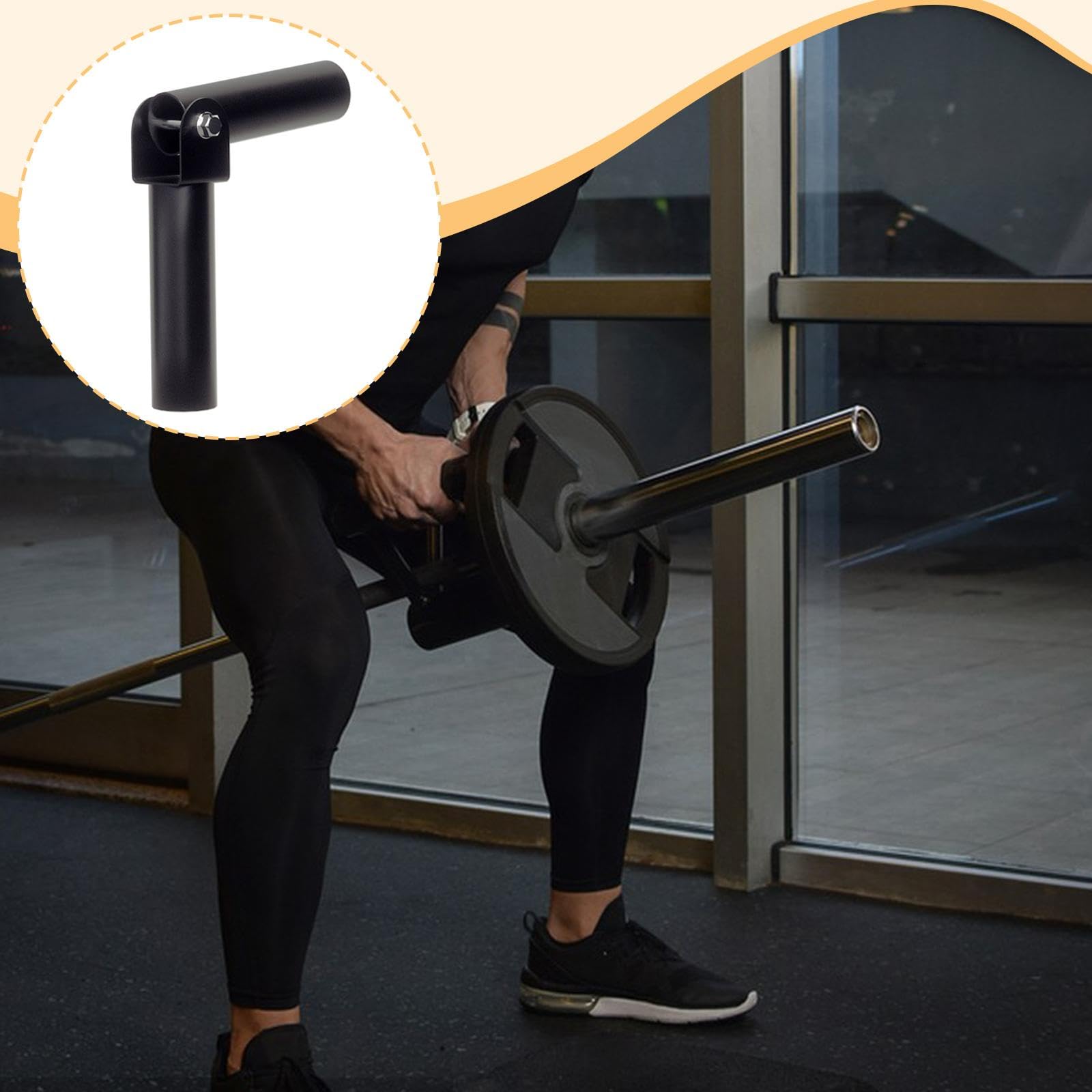 Row Platte Post Insert Langlebige Stahl Halterung Robuste Trainingsausrüstung 360 Grad Drehung für Männer Frauen Fitnessstudio