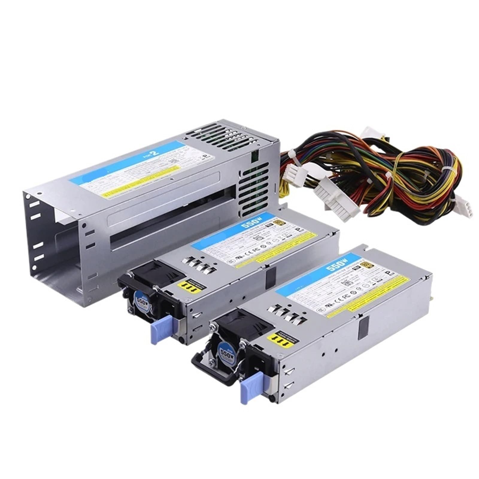 80Plus Platinum DPS-550AB-36 2U Mini 1+1 Fuente de alimentación de Servidor redundante 550W for Estaciones de Trabajo de Servidor de Almacenamiento