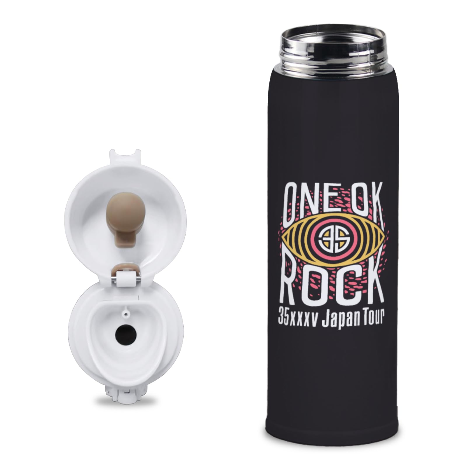 Amazon｜魔法瓶 ONE OK ROCK ワンオクロック 水筒 ウォーターボトル 