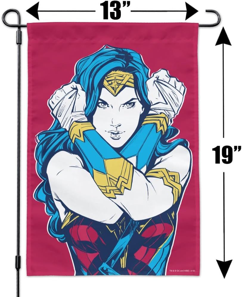 Wonder Woman Movie Crossed Arms Garden Yard Flag