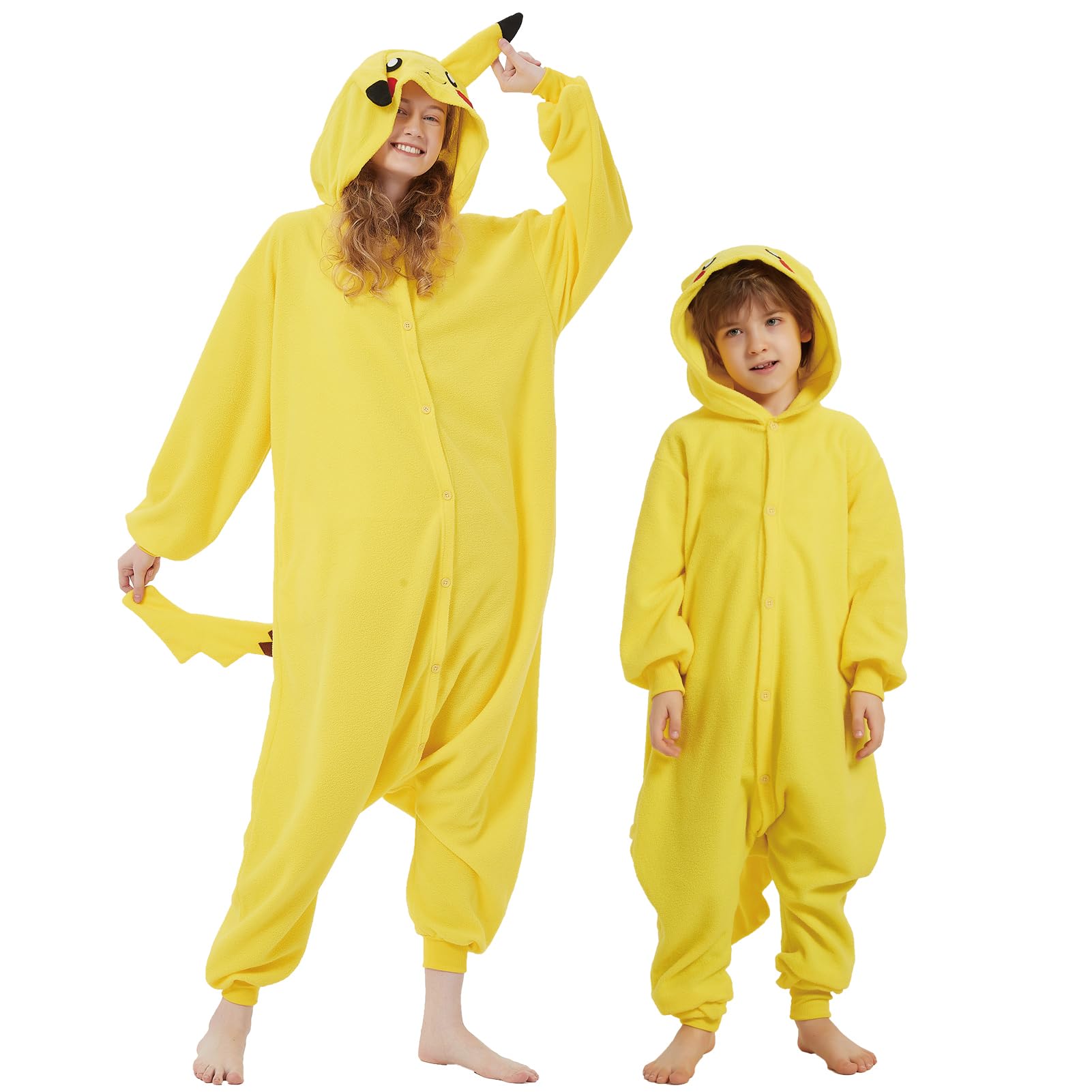 SWEETXIN Adult Kid Unisex Onesie Pajamas Halloween Christmas Sleepwear