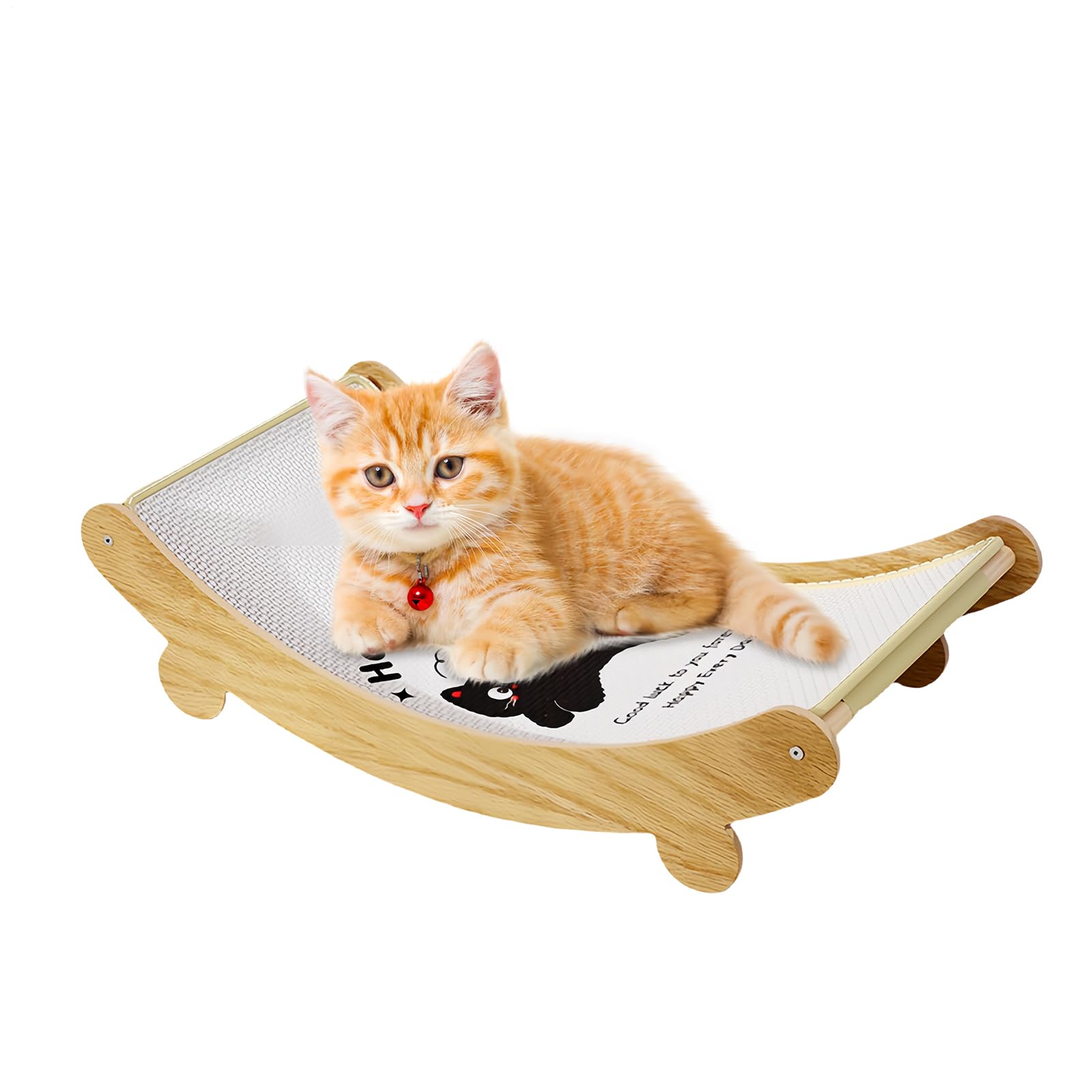 Planche à gratter pour chat en tissu tapis à griffes pour sol