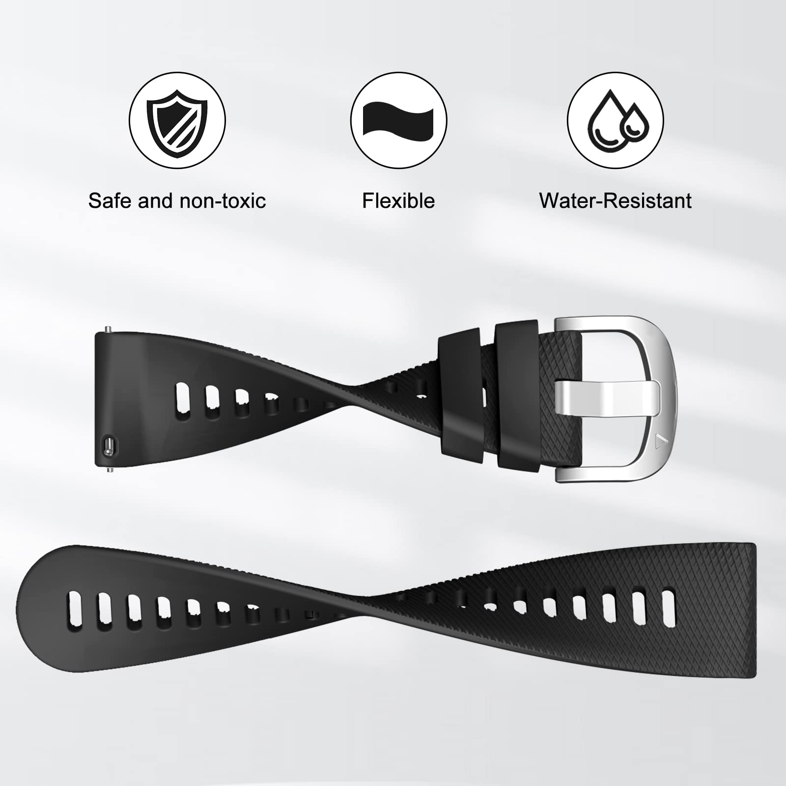 Cinturino di ricambio 20mm compatibile con Garmin Venu 2