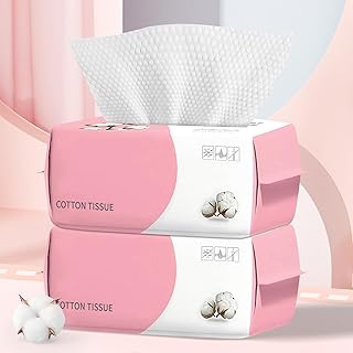 100 unidades de toallas faciales desechables,...