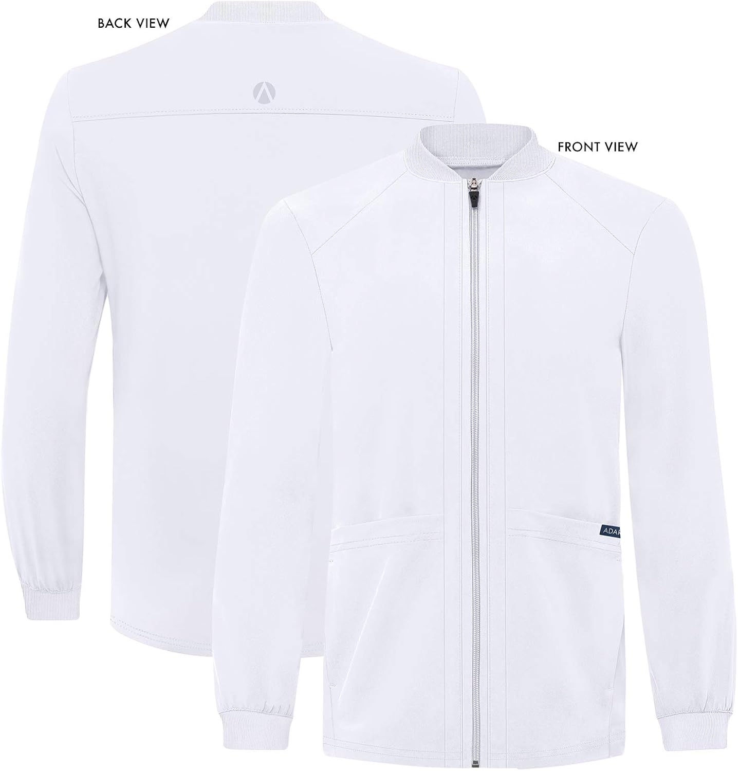 Best Deal Product Adar Addition Scrubs for Men - Zippered Bomber Scrub Jacket Review Adar Addition Scrubs for Men - Zippered Bomber Scrub Jacket