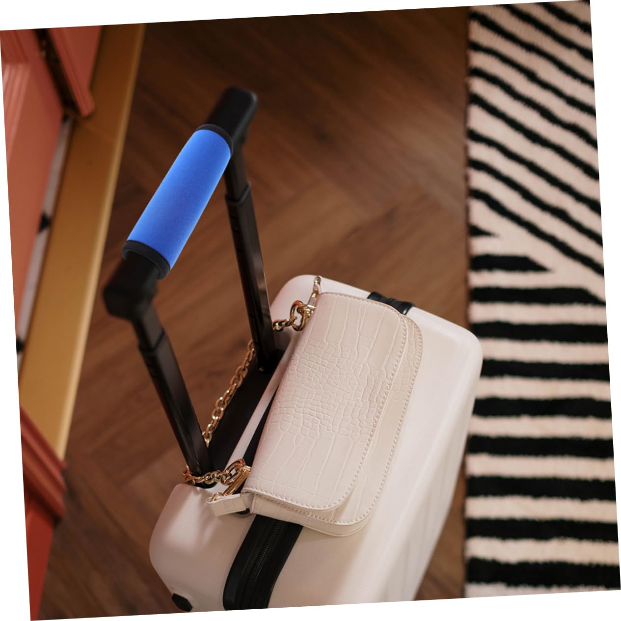 10piezas Funda De Manija De Equipaje De Neopreno Protección Cómoda para Mano Accesorios De Viaje para Maletas y Mochilas