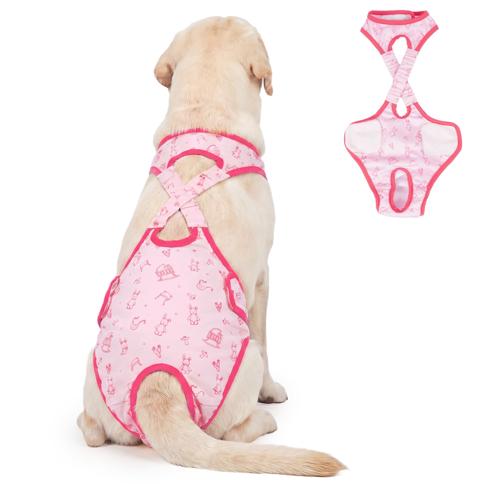 Photo 1 of LeLePet Dog Diapers Female XL Pink