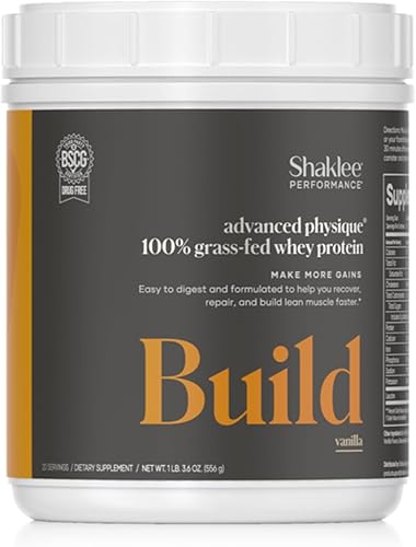 Shaklee - Performance Advanced Physique 100% proteína de suero alimentada con pasto fórmula de absorción rápida - 0.71 oz de proteína 110 calorías -