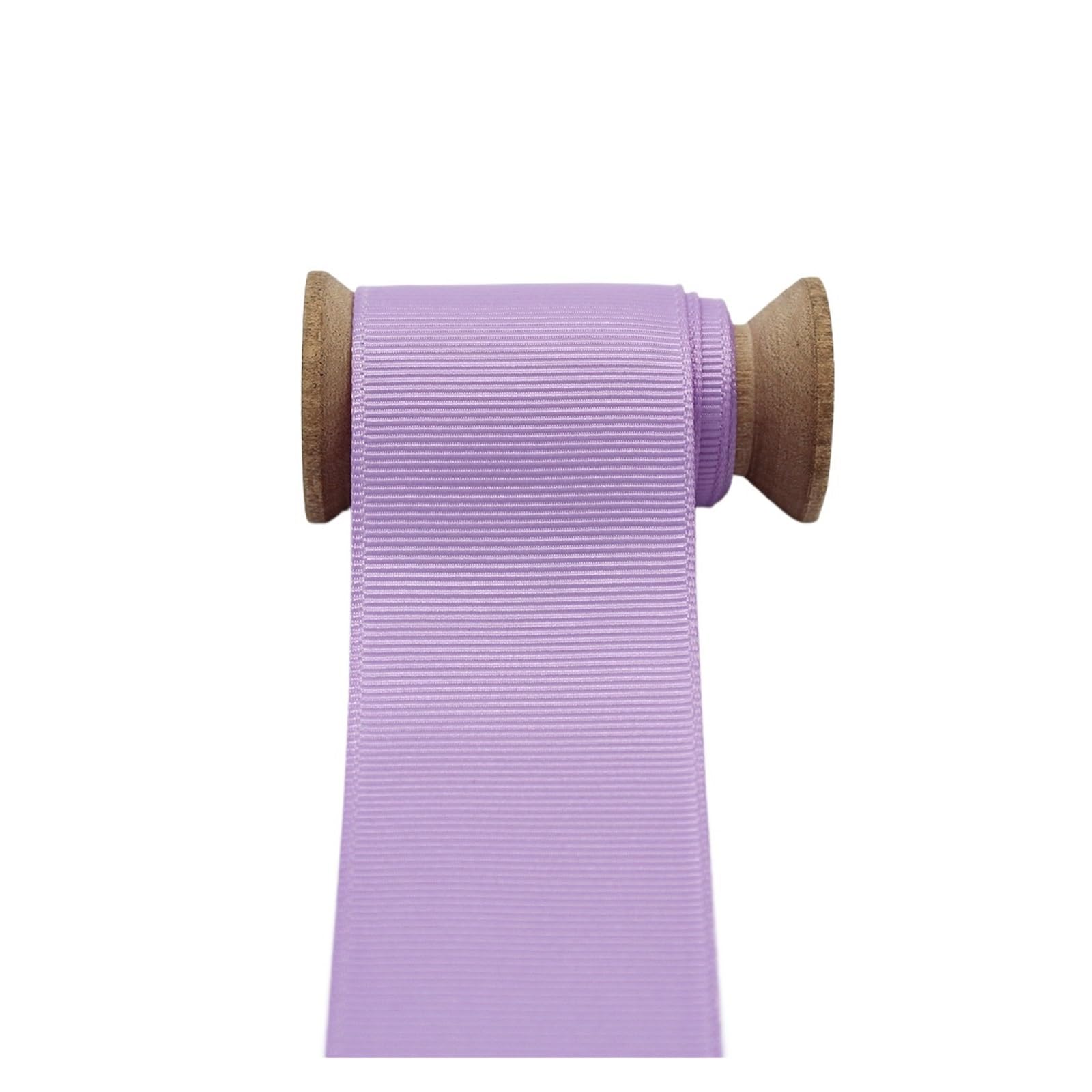 Wstążka, wstążki do pakowania prezentów, jasnofioletowa wstążka rypsowa poliestrowa i satynowa 20 metrów(38mm Grosgrain)