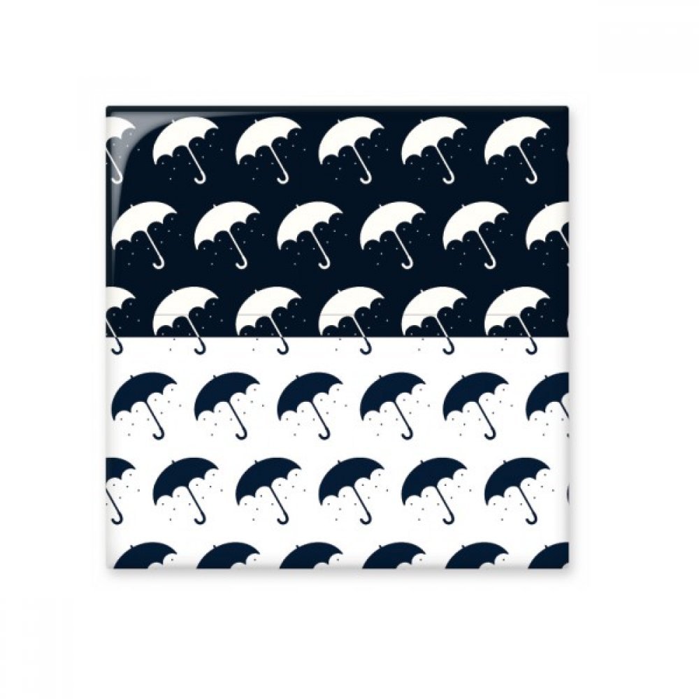 Carreaux de céramique noir et blanc motif pluie pour décoration murale
