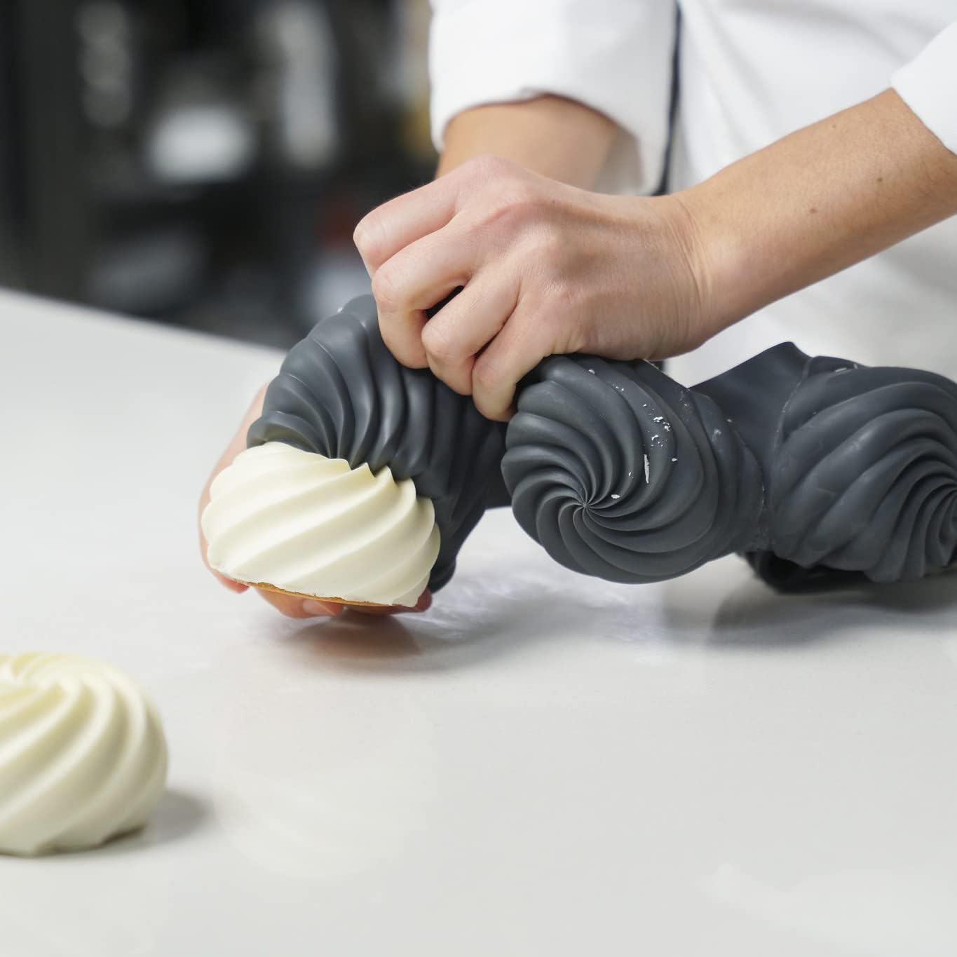 DINARA KASKO Marshmallow silicone mold for Baking. Geometric 3D silicone mold for cake or mousse, 4pcs. by world famous pastry chef
