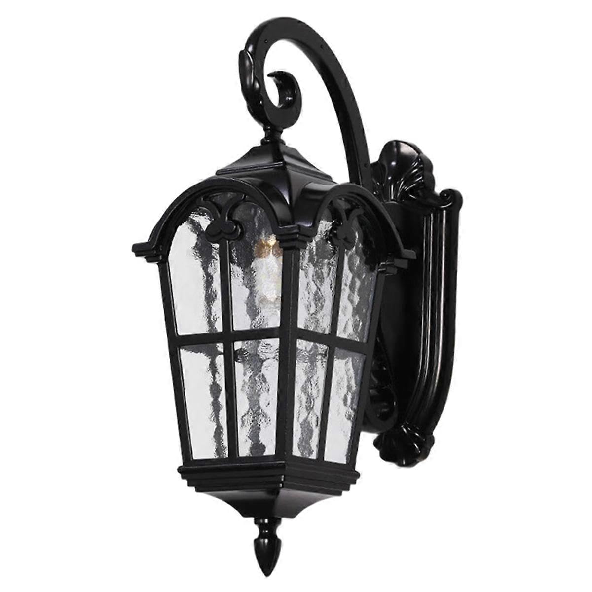 Joyhappst Image Color Outdoor Wall Light, Waterproof Exterior Light Fixture, Wall Mount Sconce Outdoor Wall Lantern For House Patio E26 Socket