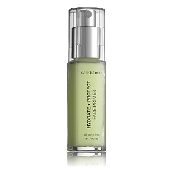 Sandstone Scandinavia Hypoallergenic Face Primer - Soothing and Gripping Makeup Primer - Nourishing Moisturizing Make Up Primer for Face - Fragrance Free - Vegan - Allergy tested