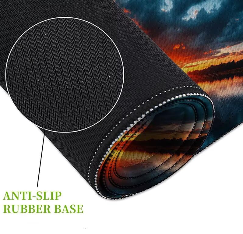 Tapis de souris gaming imperméable à bords cousus améliorant la précision - 5