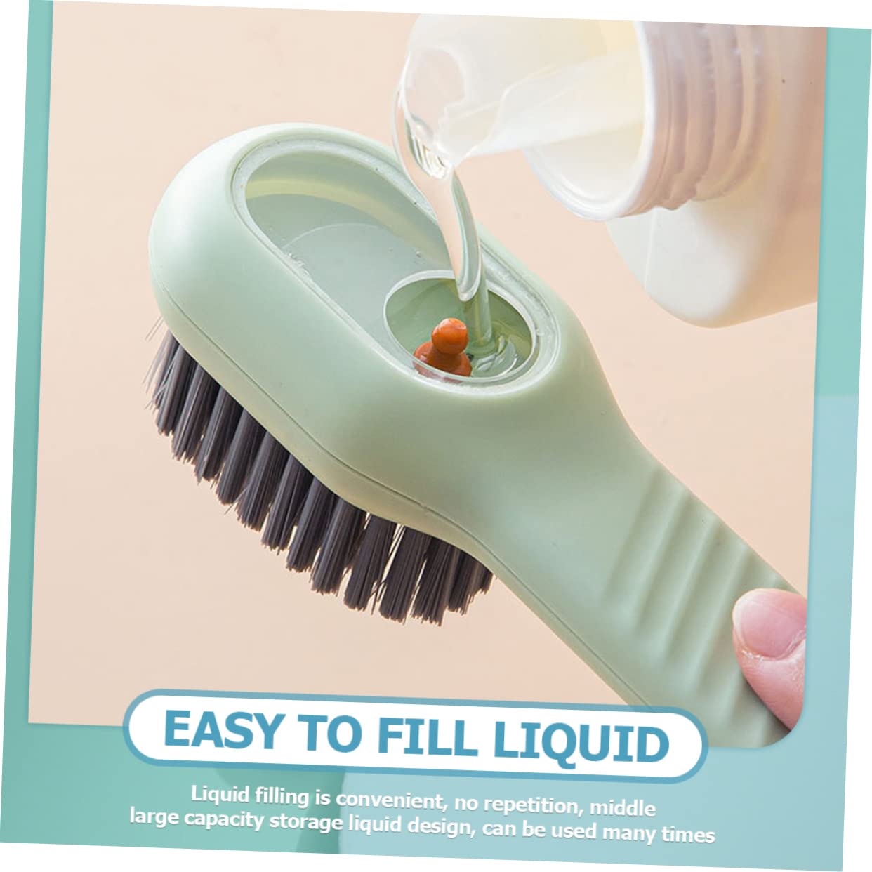 Healeved 10pezzi Per Scarpe Con Dispenser Brush Per Scarpe e Nabuk Facile Usare e Maneggevole e