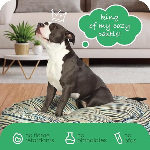 Miniatura 6 de Molly mutt - Cubierta de edredón para cama de perro, 100 % algodón, duradera, lavable, M L