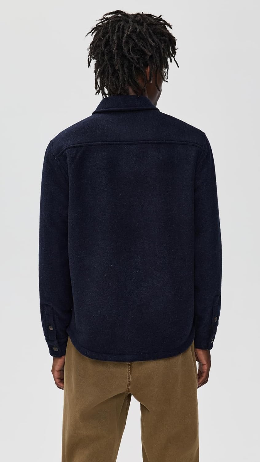 Faherty Men's Range High Pile Fleece Lined CPO Jacket - Image 3