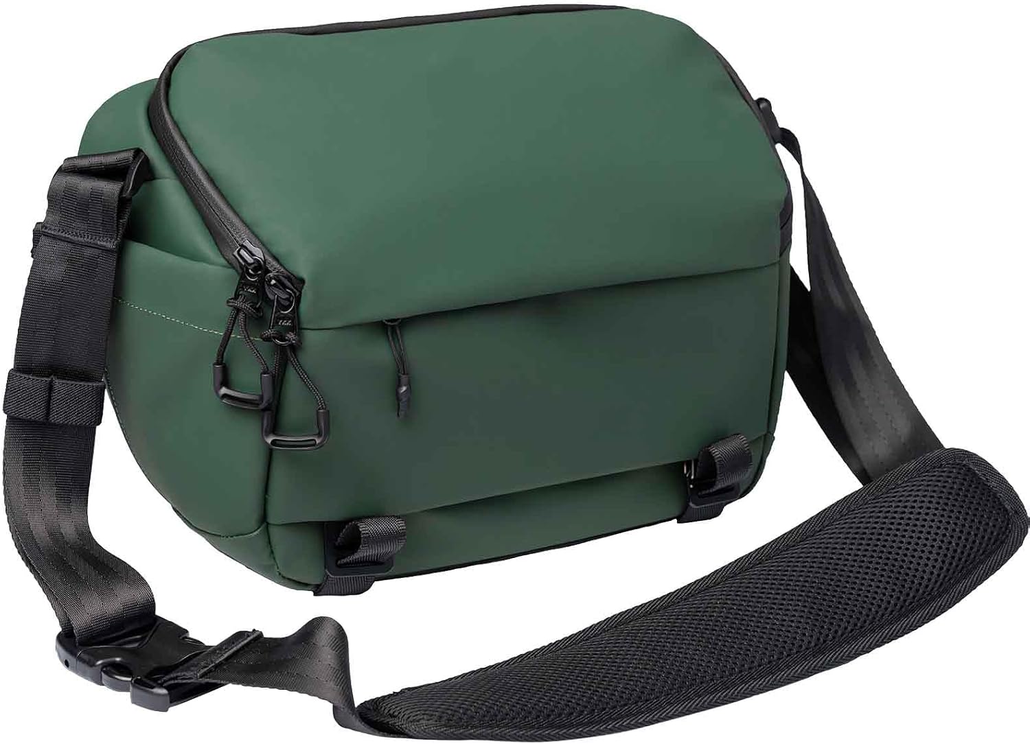 INNOREL Camera Sling Bag,DSLR/SLR/Mirrorless Travel Waterproof Camera bags Case Crossbody for Photographers with Tripod Holder and Removable Modular Inserts,6 Liters,Black