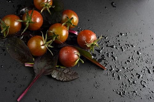 Miniatura 3 de Semillas de tomate cereza negra para plantar, más de 25 semillas de reliquia por paquete, semillas de jardín de Isla (semillas de jardín de Isla),