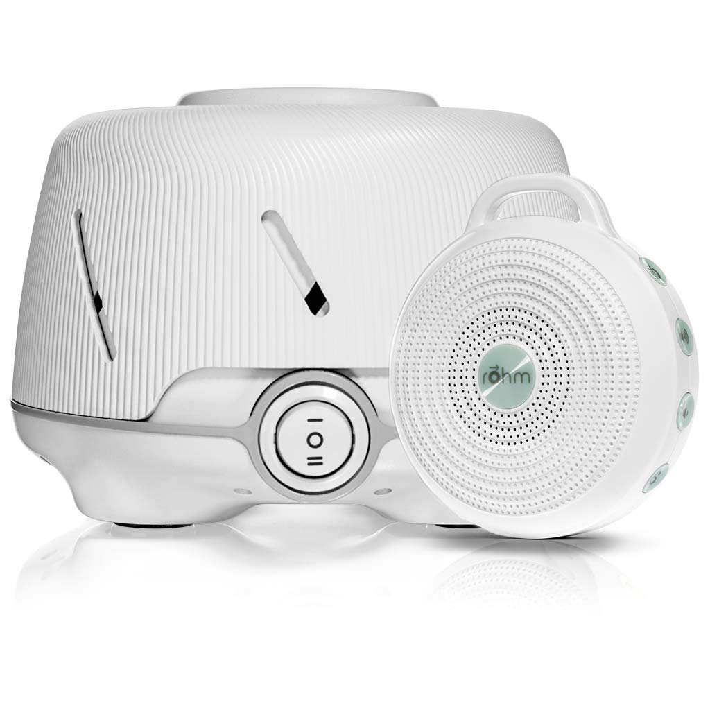 Yogasleep Dohm White/Gray and Rohm | The Original White Noise Machine | Soothing Natural Sound from 