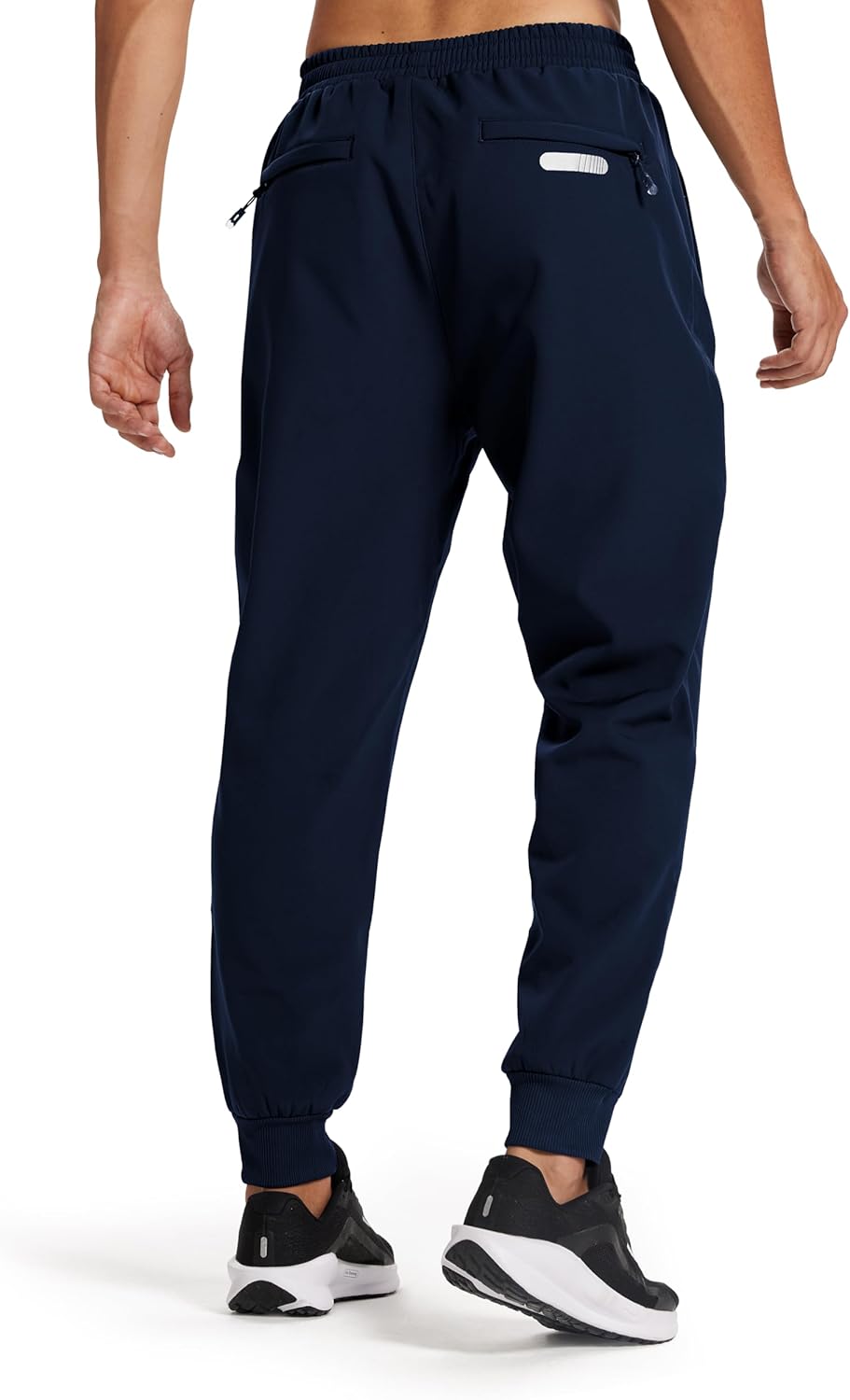 Men's Fleece Joggers Athletic Winter Warm Sweatpants Workout Gym Running Active Track Pants