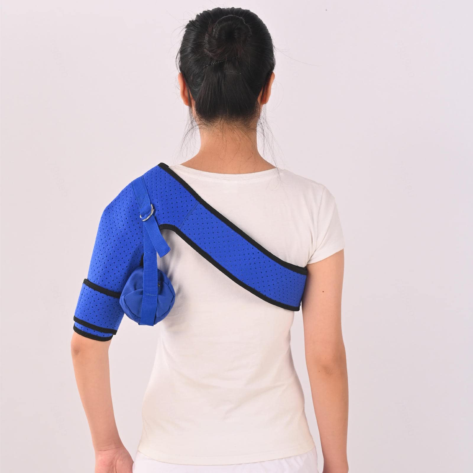 Tutore di Sostegno per La Spalla, Polsini dei Rotatori Unisex Proteggi Cinturino per Spalla per Donne e Uomini | Supporto per Cuffia dei Rotatori Strappata,
