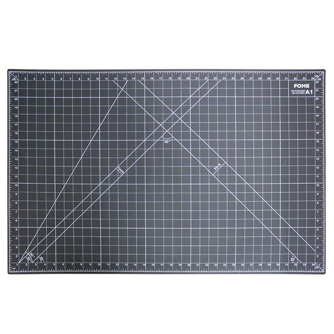 自愈切割垫 A3 黑色专业切割板 双面防滑 3mm 厚度