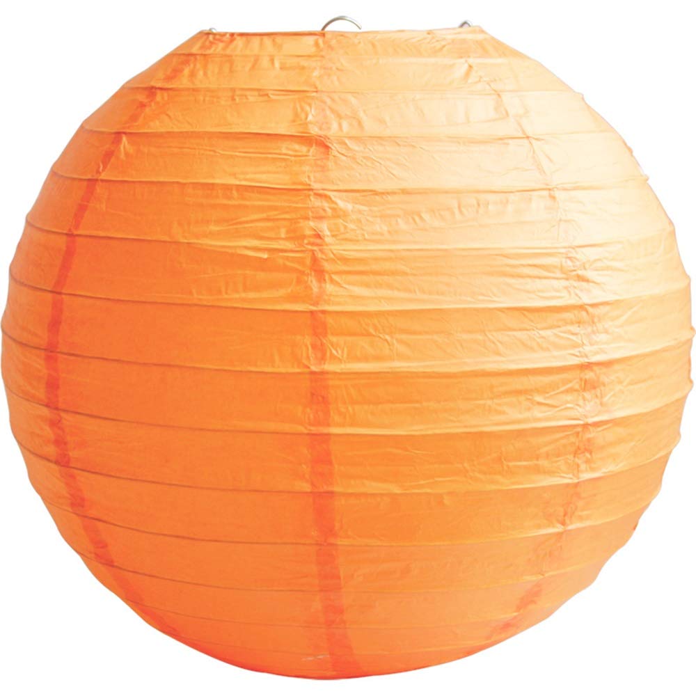 Time to Sparkle Tissue Paper Round Lanterns LampShade Lamp Shade Wedding Birthday Party Decoration | Light Pink, 8"(20cm) | — view 36