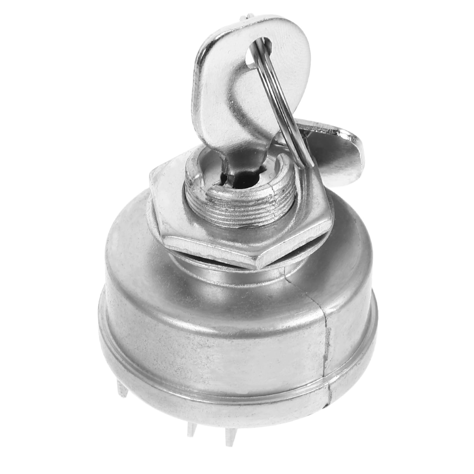 UPKOCH 4 Piezas Interruptor De Cortacésped Interruptor De Encendido De Repuesto Interruptor De Encendido del Vehículo Interruptor De De Encendido Aleación De Zinc Plata