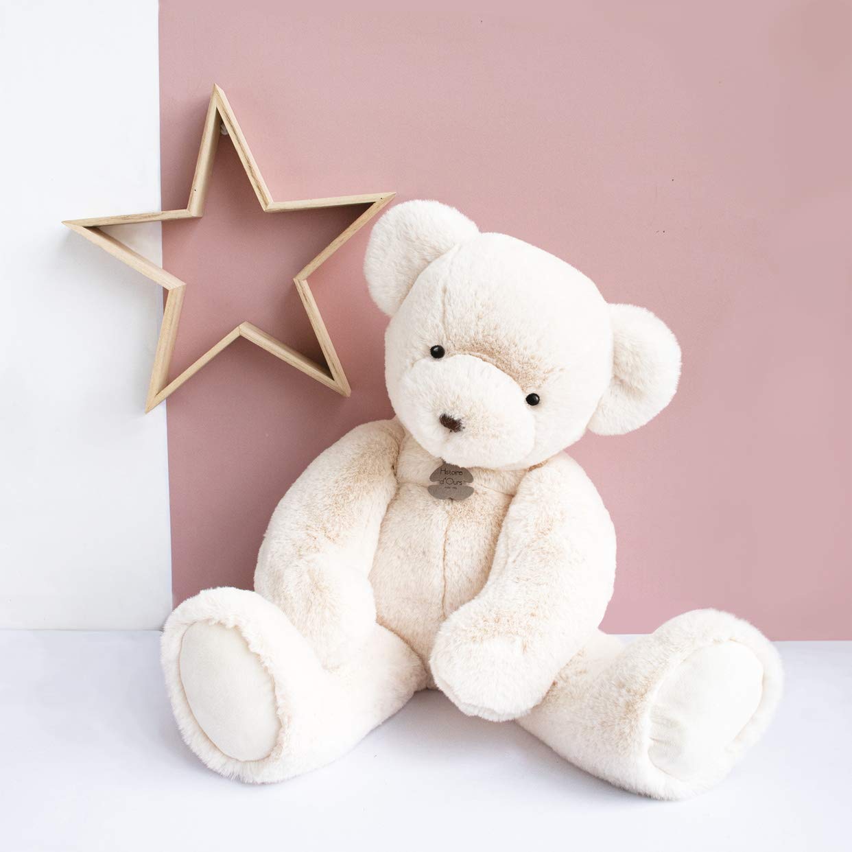 Histoire d'Ours Peluche Marlon 60 cm