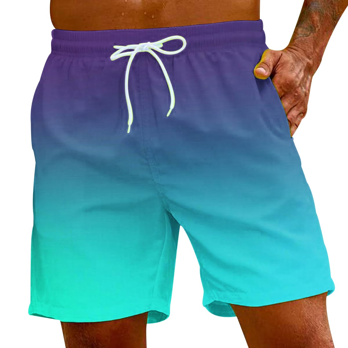 Peuignao Bañador Hombre Bañadores Natacion Deportivos Pantalon Corto Hombres Pantalones Cortos Deporte Short Swim Shorts Men Bañador Boxer Piscina Surfero Playa Traje de Baño Natacion Surf Hombre Talla Grande