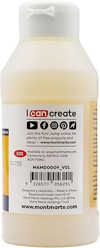 Miniatura 2 de Mont Marte Barniz acrílico brillante Signature 8.5 fl oz (8.5 onzas líquidas), barniz acrílico, sella y protege las obras de arte del polvo, la luz,