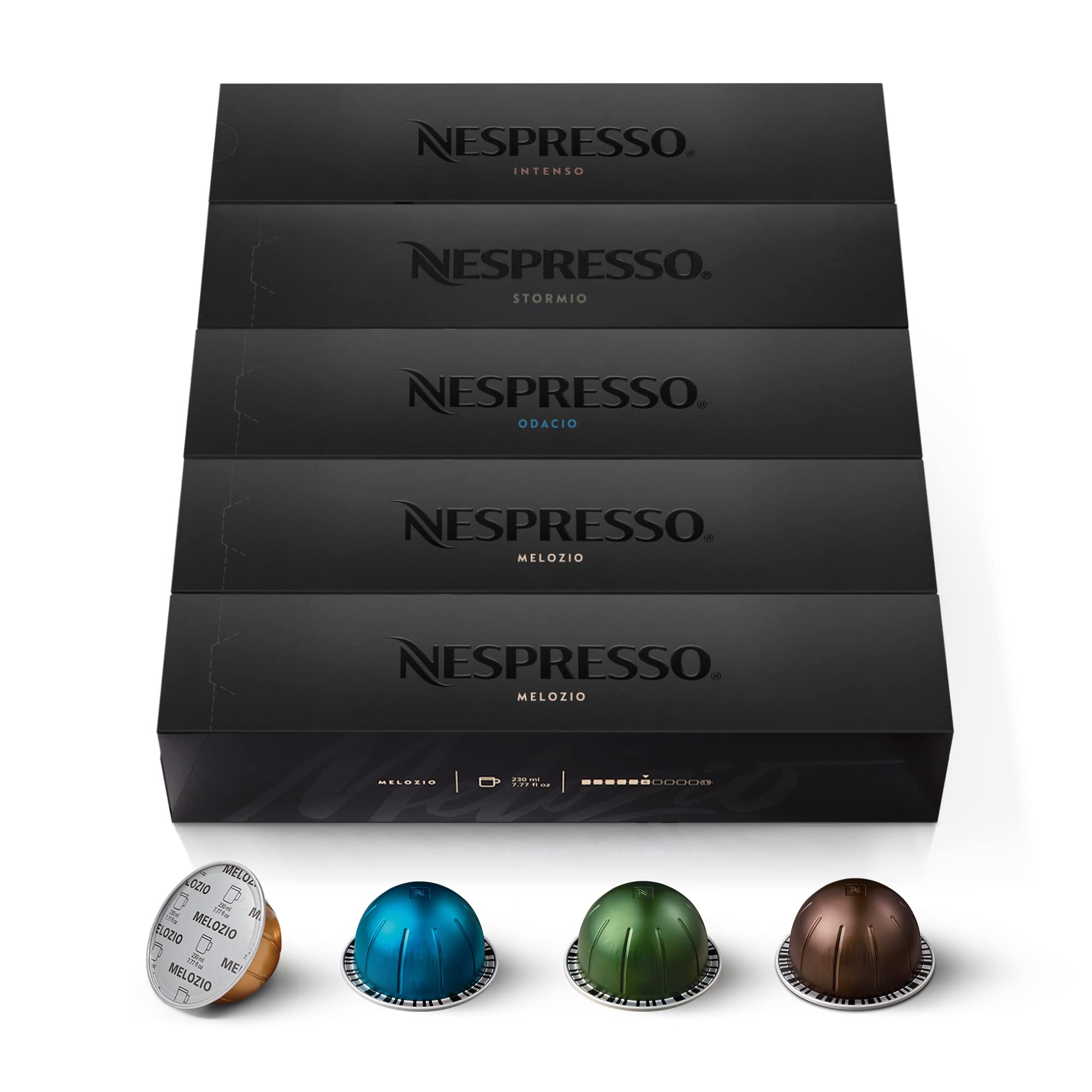 NESPRESSO VERTUO Signature 230 ml średnie i ciemniejsze prażenia 50 kapsułek do kawy