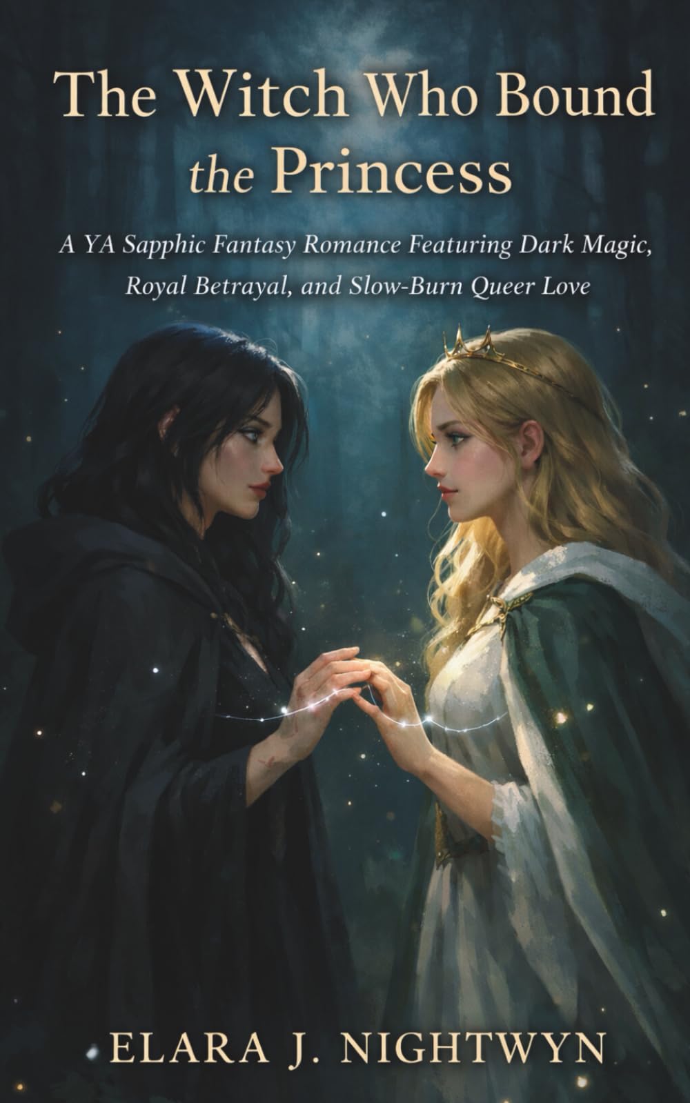The Witch Who Bound the Princess: A YA Sapphic Fantasy Romance Featuring Dark Magic, Royal Betrayal, and Slow-Burn Queer Love