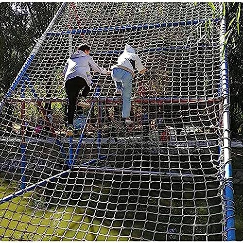 Rete a C per arrampicata all'aperto per bambini Rete di corda sicura per giochi interni ed esterni, perfetta per cortili e parchi giochi, 1 x 2 m (3,3 x 6,6 piedi) Divertimento avventura