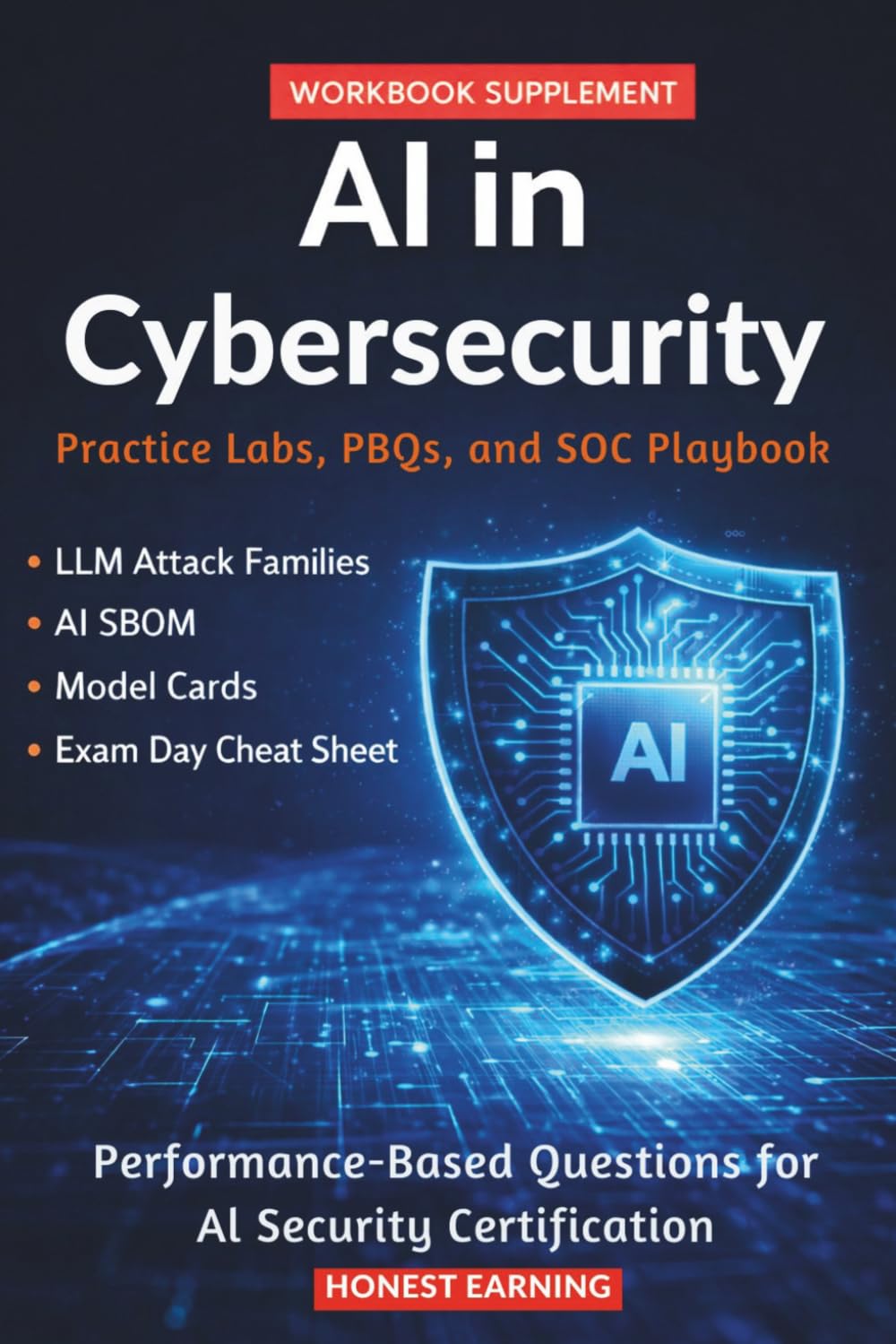 AI in Cybersecurity — Workbook Supplement: Practice Labs, PBQs, and SOC Playbook for AI Security Certification Exam Preparation