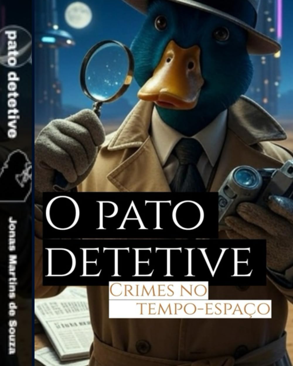 O pato detetive: Crimes no espaço-tempo: 1 (Contos da utopia temporal)